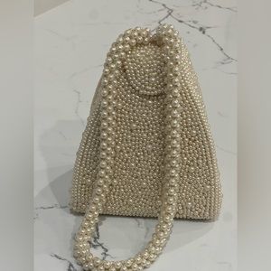 White clutch vintage